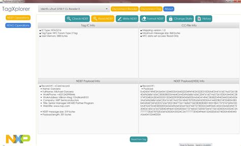 nxp nfc tag writer|nfc pm5 software download.